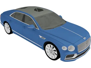 Bentley Flying Spur (2020) 3D Model