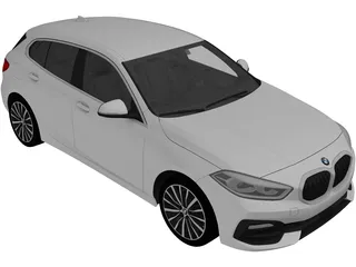 BMW 1-Series (2020) 3D Model