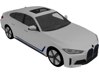 BMW i4 (2022) 3D Model