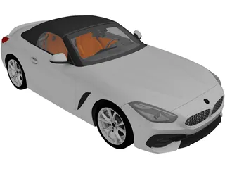 BMW Z4 (2019) 3D Model