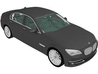 BMW 7-Series [F02] (2013) 3D Model