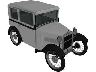 BMW DiXi (1928) 3D Model