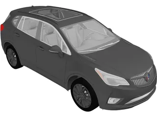 Buick Envision (2019) 3D Model