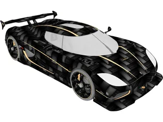 Koenigsegg Agera RS (2015) 3D Model