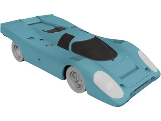 Porsche 917K (1969) 3D Model