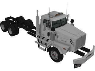 Western Star 4900 SB (2008) 3D Model