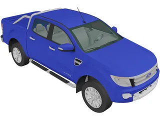 Ford Ranger T6 (2011) 3D Model