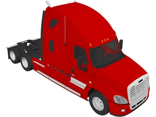 Freightliner Cascadia (2011) 3D Model