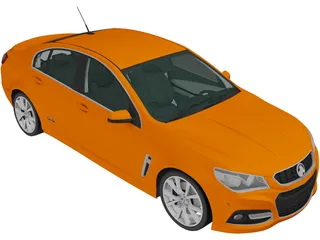 Holden Commodore VF SSV (2013) 3D Model