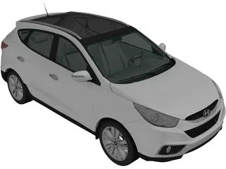 Hyundai ix35 (2011) 3D Model