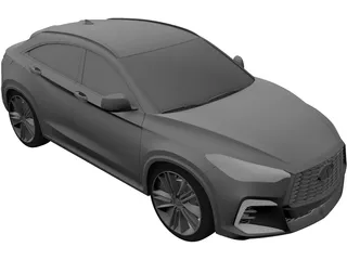 Infiniti QX55 (2022) 3D Model