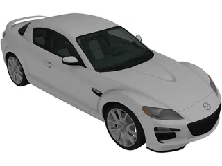 Mazda RX-8 (2008) 3D Model