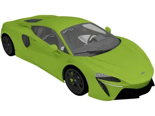 McLaren Artura (2022) 3D Model