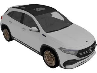 Mercedes-Benz EQA (2022) 3D Model