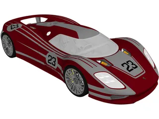 Porsche 917 Concept (2013) 3D Model