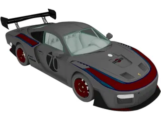 Porsche 935 (2019) 3D Model