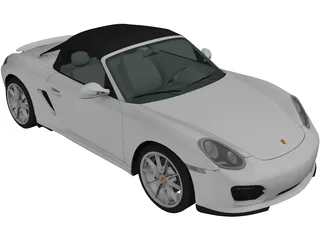 Porsche Boxster Spyder (2011) 3D Model