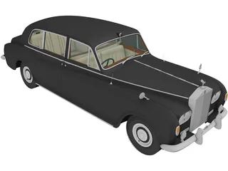 Rolls-Royce Phantom (1963) 3D Model