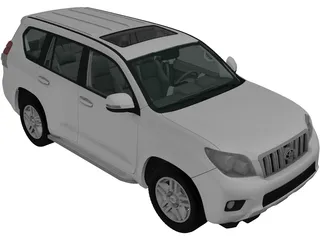 Toyota Land Cruiser Prado (2010) 3D Model