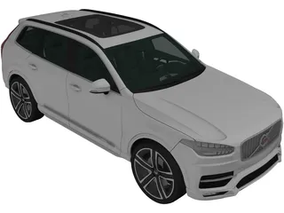 Volvo XC90 (2016) 3D Model