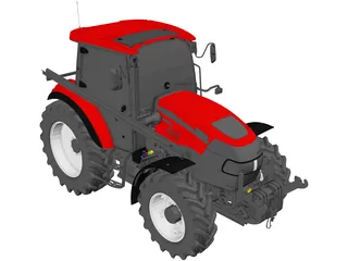 Case IH Farmall C Series 3D Model