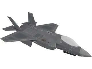 Lockheed Martin F-35 Lightning II 3D Model