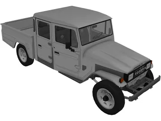 Toyota FJ Cruiser (2006) 3D Model