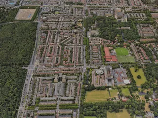 Hague City, Netherlands (2023) 3D Model