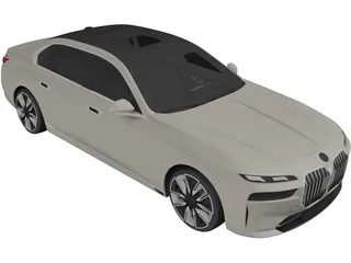 BMW i7 (2024) 3D Model