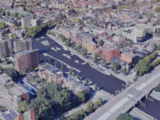 Groningen City, Netherlands (2023) 3D Model