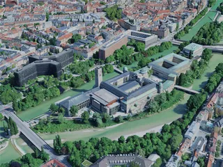 Munich City, Germany (2023) 3D Model