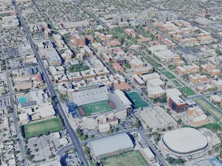 Tucson City, AZ, USA (2023) 3D Model