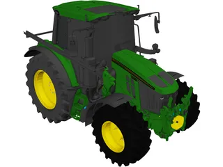 John Deere 6M Series 3D Model