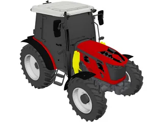 Massey Ferguson MF 3700 AL 3D Model