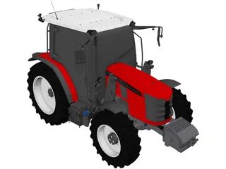 Massey Ferguson MF 4700 M 3D Model