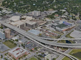 Birmingham City, AL, USA (2023) 3D Model