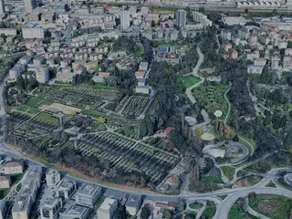 Lausanne City, Switzerland (2024) 3D Model