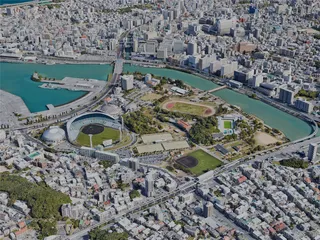 Naha City, Japan (2023) 3D Model