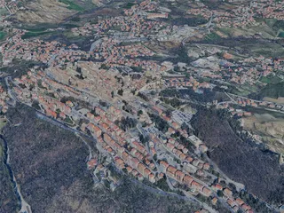 San Marino City, Italy (2024) 3D Model