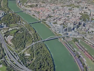 Bratislava City, Slovakia (2023) 3D Model