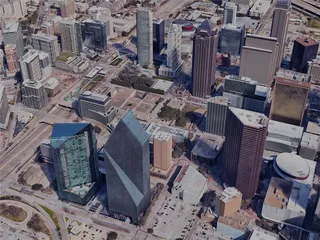 Dallas City, TX, USA (2024) 3D Model