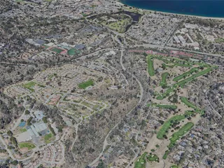 Monterey City, CA, USA (2023) 3D Model