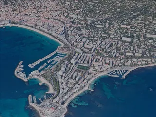 Cannes City, France (2024) 3D Model