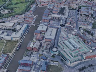 Gloucester City, UK (2021) 3D Model