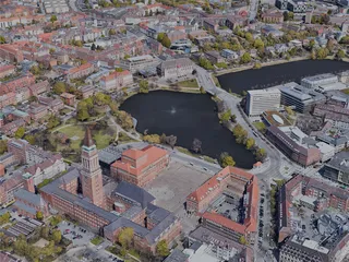 Kiel City, Germany (2022) 3D Model