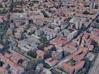 Monza City, Italy (2023) 3D Model