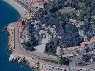 Nice City, France (2024) 3D Model