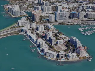 Sarasota City, FL, USA (2024) 3D Model