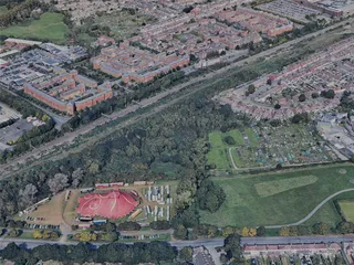 Swindon City, UK (2023) 3D Model