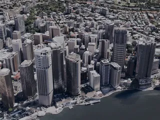 Brisbane City, Australia (2023) 3D Model